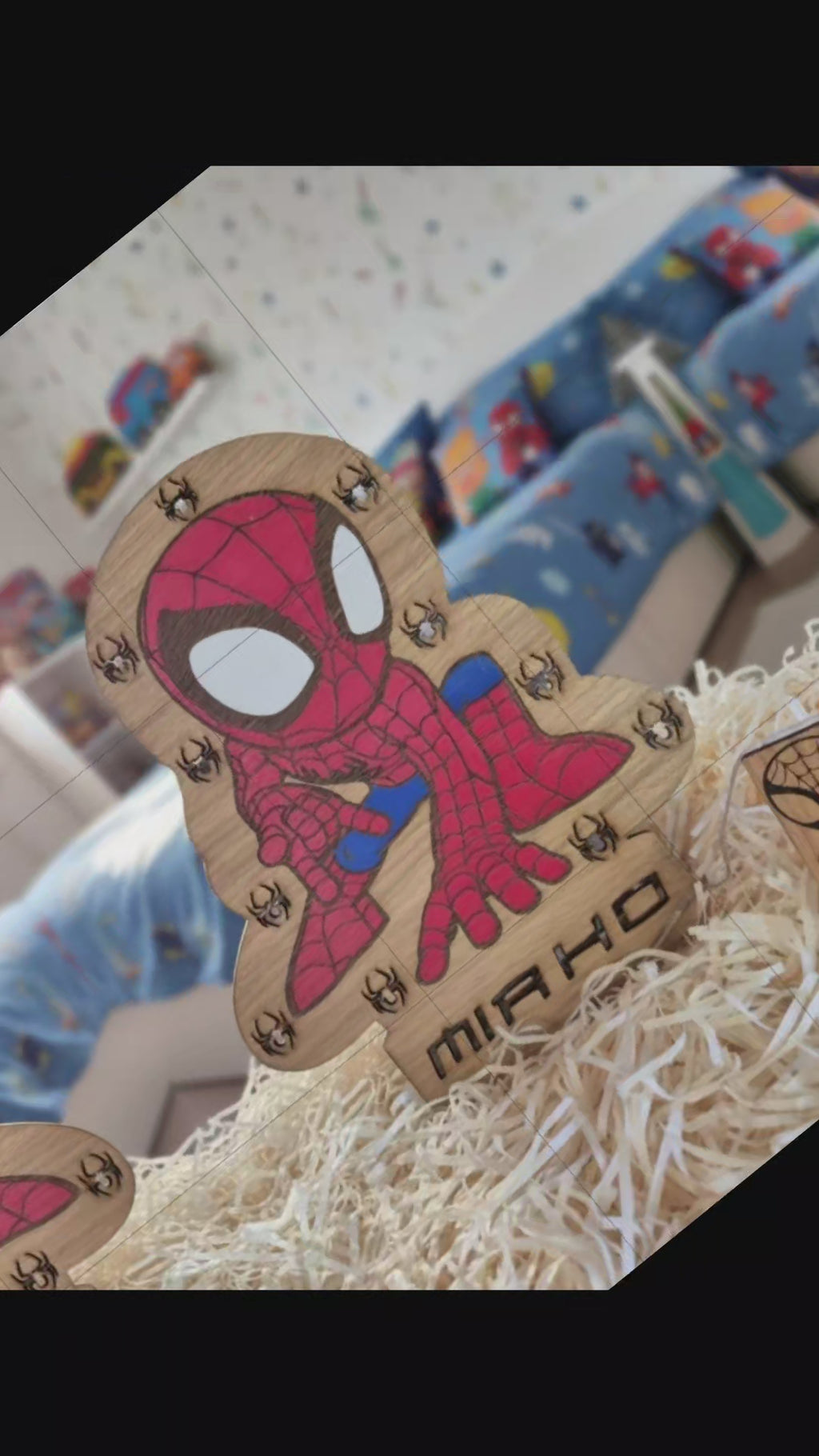 Lampada led cartoon