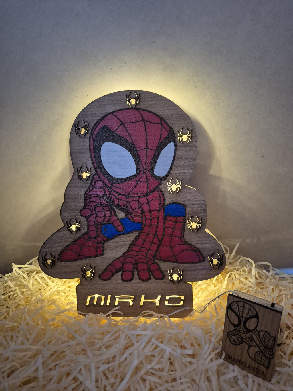 Lampada led cartoon